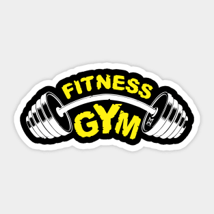 fitness gym Sticker